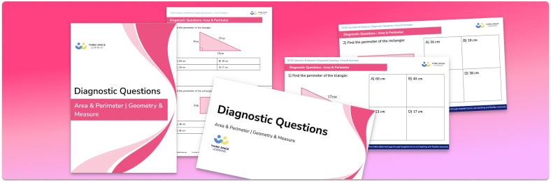 Area and Perimeter Diagnostic Questions