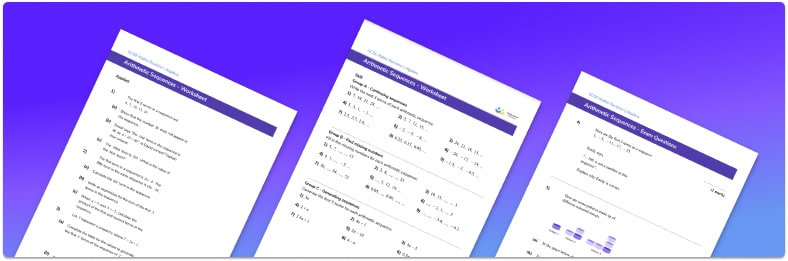 Arithmetic Sequence Worksheet