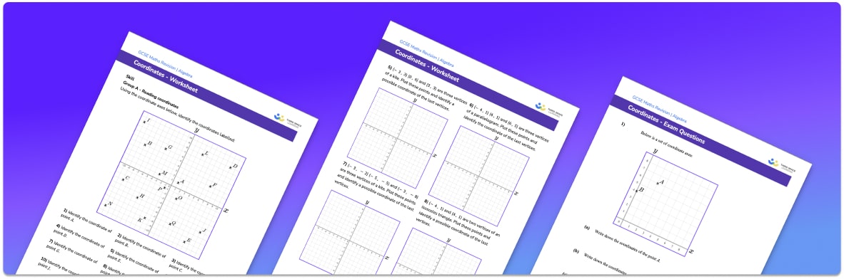 Coordinates maths worksheet