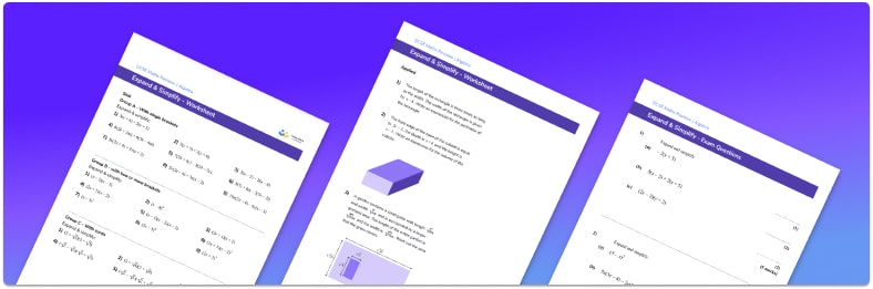 Expand And Simplify Worksheet