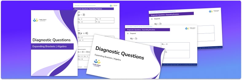 Expanding Brackets Diagnostic Questions