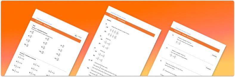 Fraction Worksheet