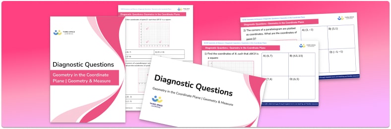 Geometry in the Coordinate Plane Diagnostic Questions