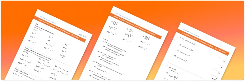 Squares Cubes And Roots Worksheet