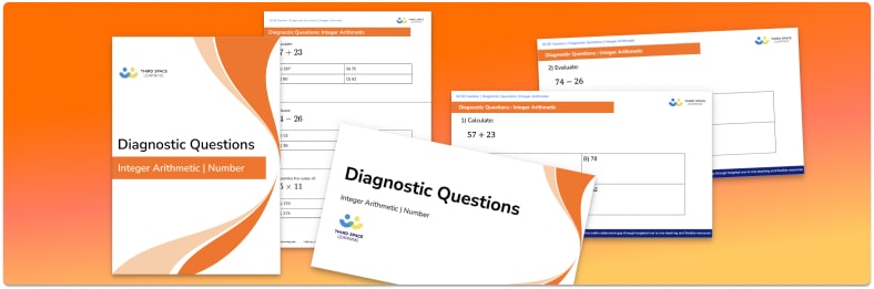 Integer Arithmetic Diagnostic Questions