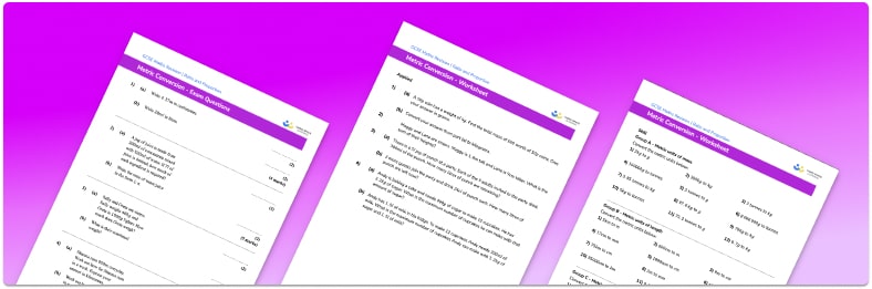 Metric conversion worksheet (includes metric units of measurement)