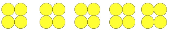 multiplication ks2 concrete groups of 4