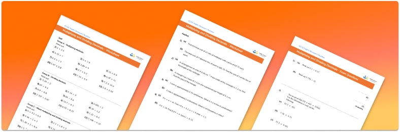 Multiplying And Dividing Decimals Worksheet