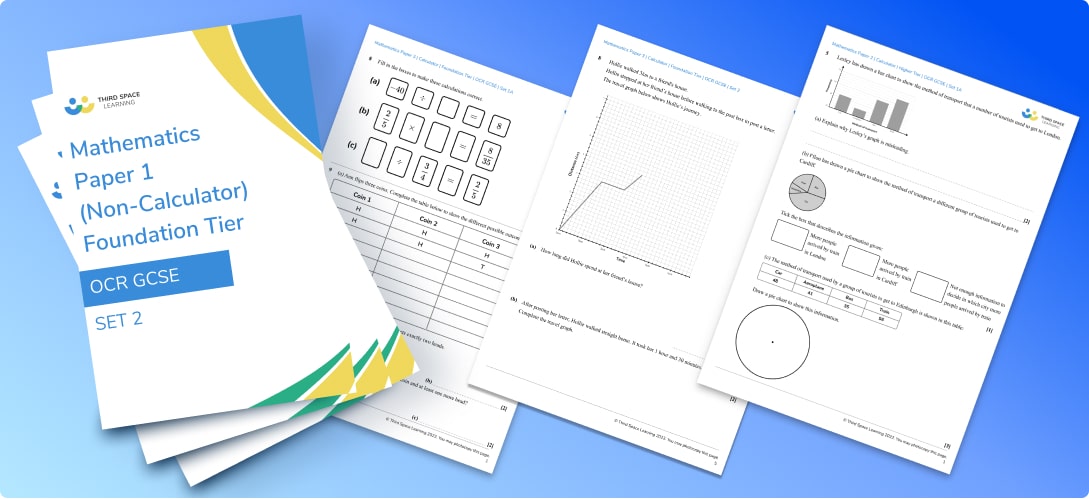 OCR Maths Foundation Papers: Set 1a (2022)