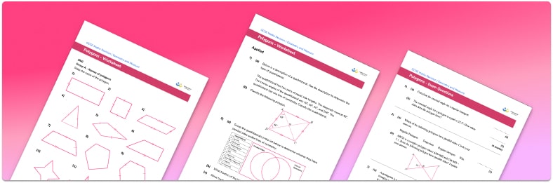 Irregular polygons worksheet