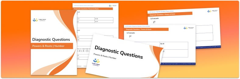 Power and Roots Diagnostic Questions