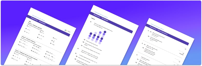 Sequences Worksheet