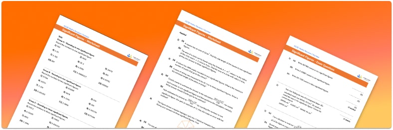 Significant Figures Worksheet