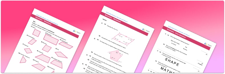 Symmetry Worksheet