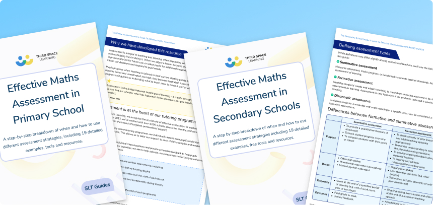 The Ultimate Guide to Maths Assessments