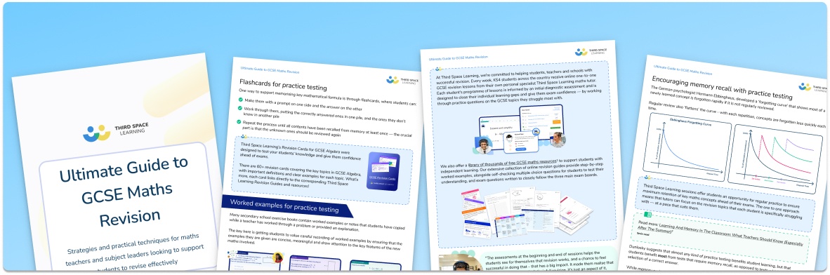 Ultimate guide to GCSE maths revision