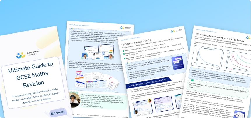 Ultimate Guide to GCSE Maths Revision