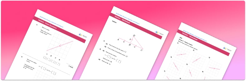 Vectors worksheet (includes vector notation)