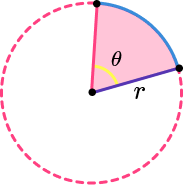 2D shapes circles, sectors and arcs image 3