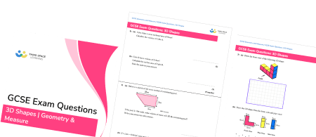 3D Shapes Exam Questions