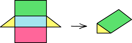 3D Shapes - SUPER HUB triangular prisms image 2