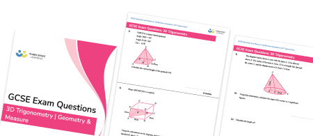 3D Trigonometry Exam Questions