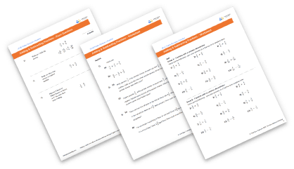 Subtracting fractions worksheet