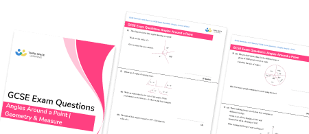 Angles Around A Point Exam Questions