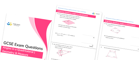 Angles In A Quadrilateral Exam Questions