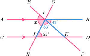 Angles - SUPER HUB practice question 12 explanation image 2