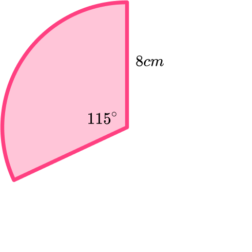 Arc of a Circle example 1