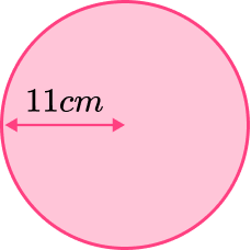 Area And Circumference Of A Circle practice question 1