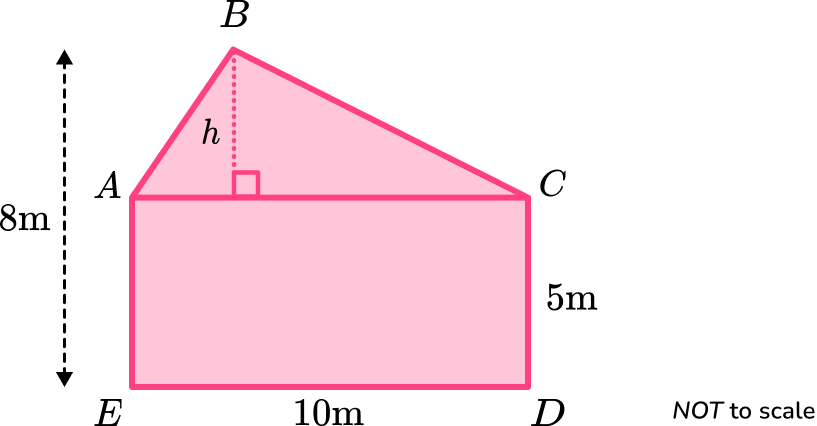 Area of a pentagon example 1 step 2