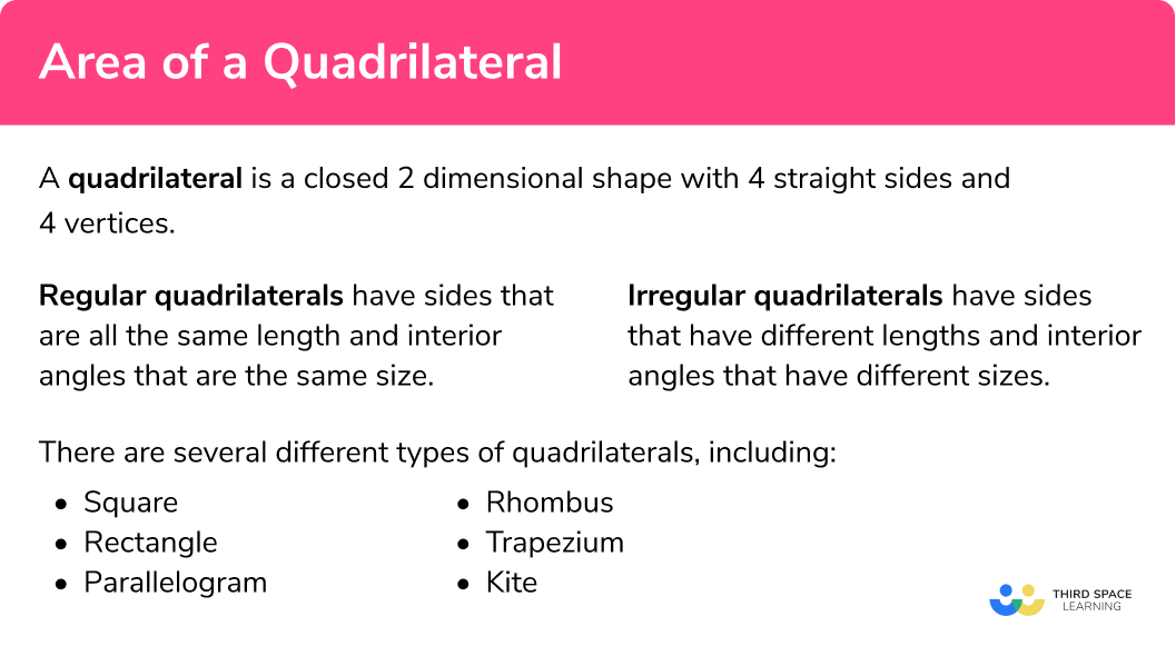 Area of a quadrilateral