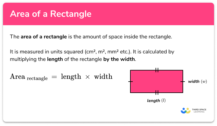 Area of a rectangle