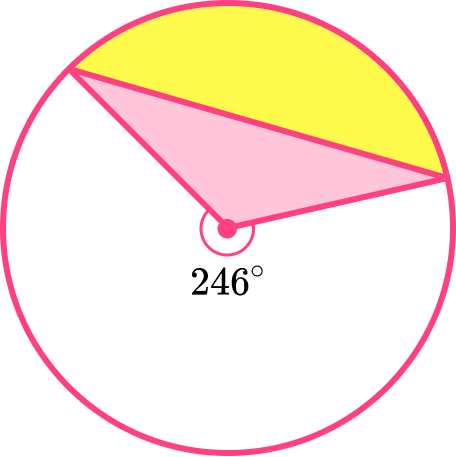 Area Of A Segment Example 4