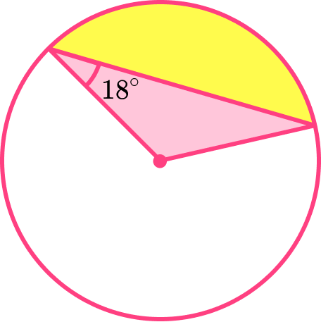 Area Of A Segment Practice question 3