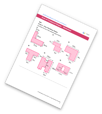 Area Of Compound Shapes Worksheet