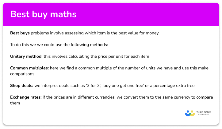 Best buy maths