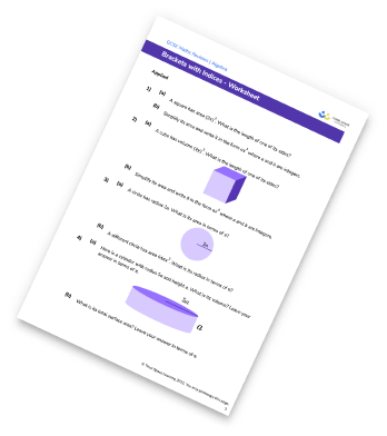 Brackets With Indices Worksheet