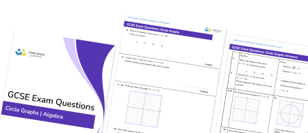 Circle Graph Exam Questions