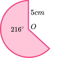 Circles, Sectors and Arcs practice question 4