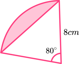 Circles, Sectors and Arcs practice question 7 image 1
