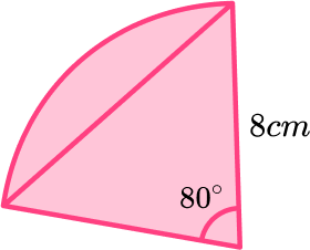 Circles, Sectors and Arcs practice question 7 image 2