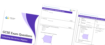 Collecting Like Terms Exam Questions
