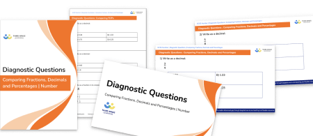 Comparing Fractions, Decimals and Percentages Diagnostic Questions