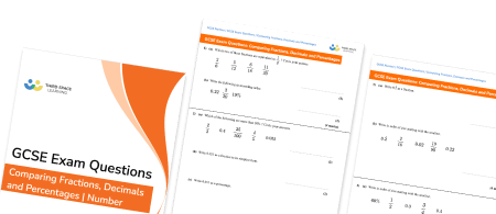 Comparing Fractions Decimals And Percentages Exam Questions