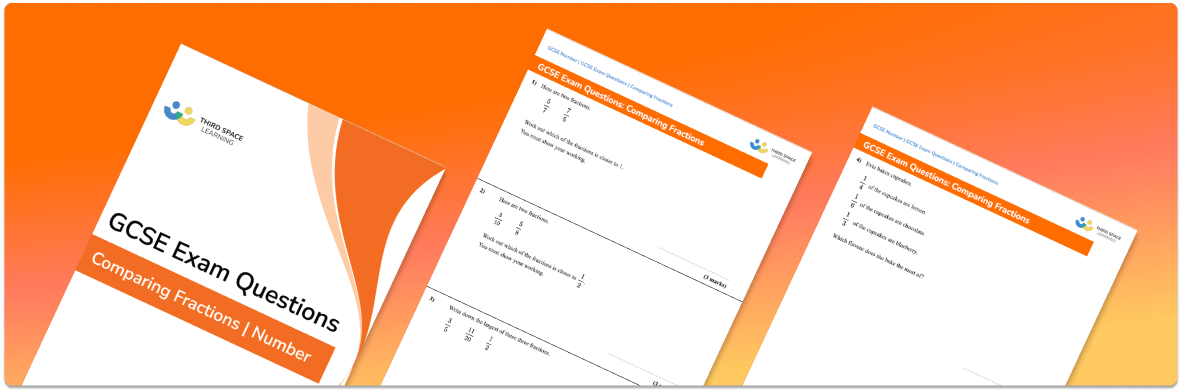 Comparing Fractions Exam Questions