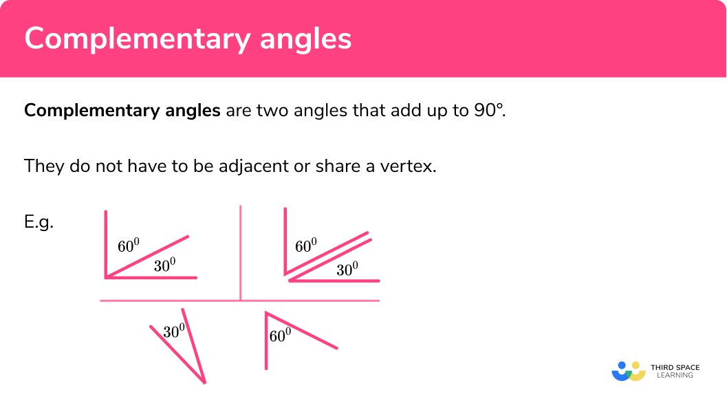 Complementary angles