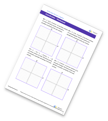 Coordinates Worksheet